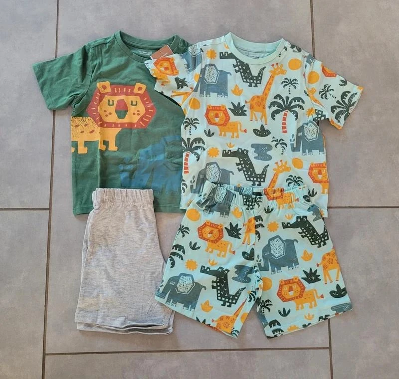 Lot pyjashorts 6 ans